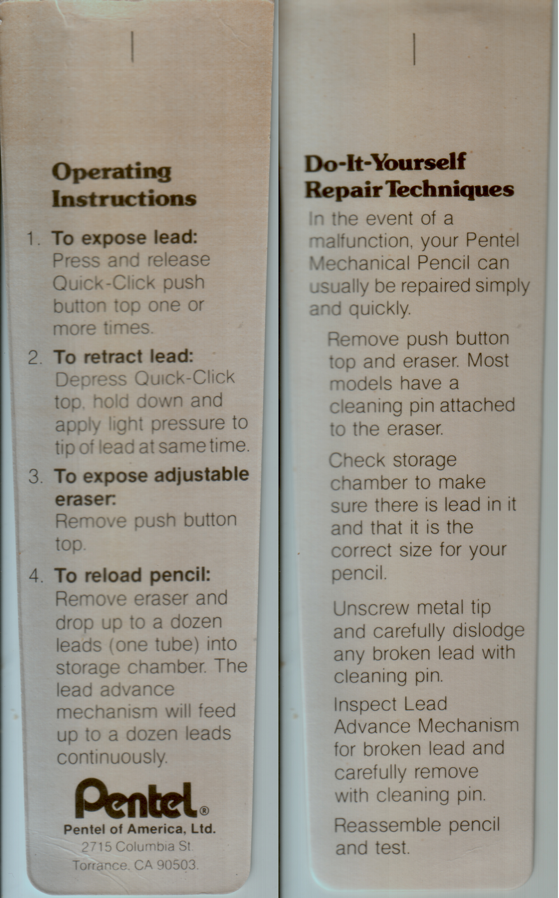 PDS-3 Insert