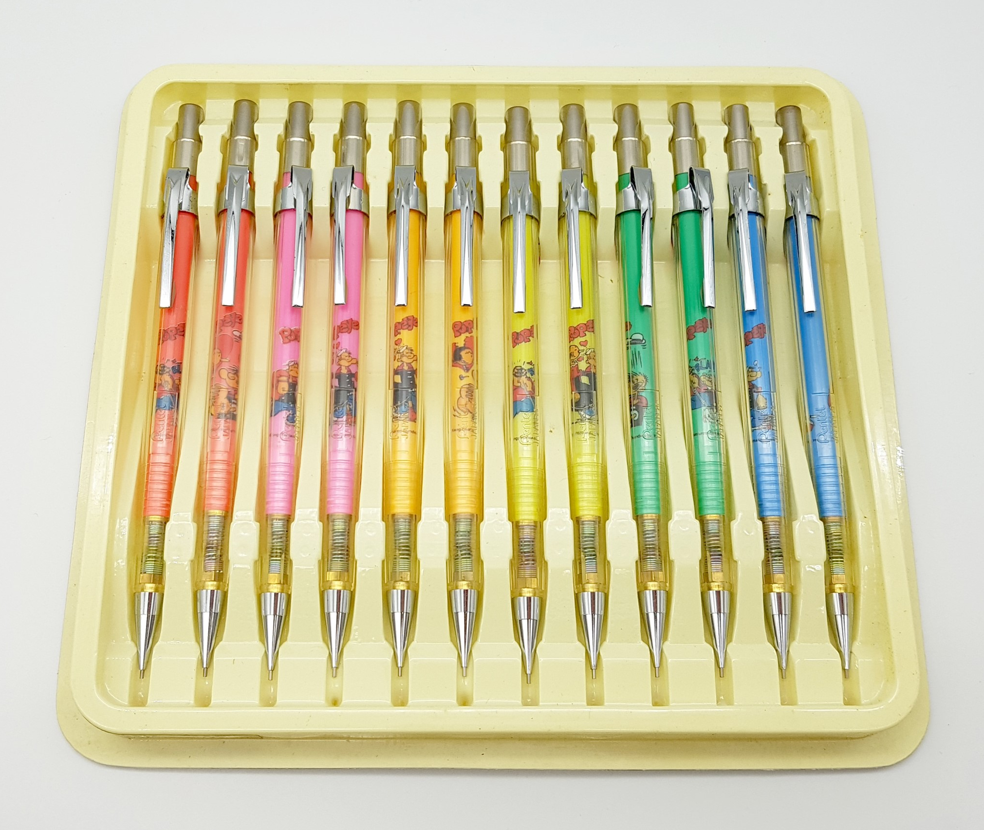 Blog - Character Pencils - P325 - Popeye Pencils 01